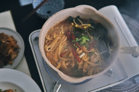 小清新-美食-秋天-卤肉-田园 图片素材