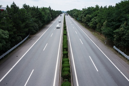 生活摄影-高速公路-风景-道路-车道 图片素材