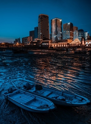 城市色彩-光影-城市-建筑-高楼 图片素材