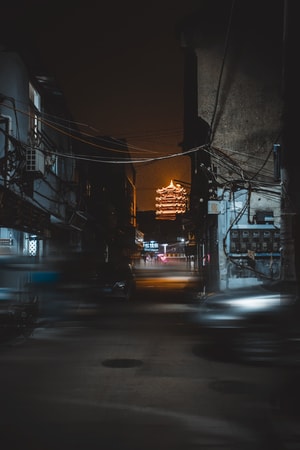 夜景-在路上-摄影-城市风光-城市 图片素材