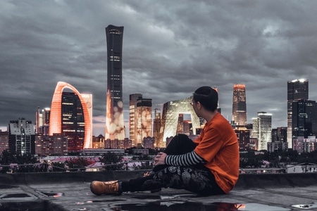 看你的城市-北京-索尼-中国尊-我和我的祖国 图片素材