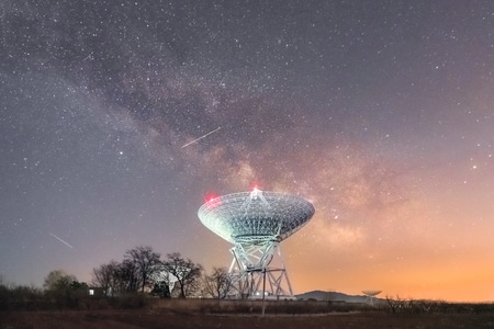 天蝎座-星空-银河-长城-西山 图片素材
