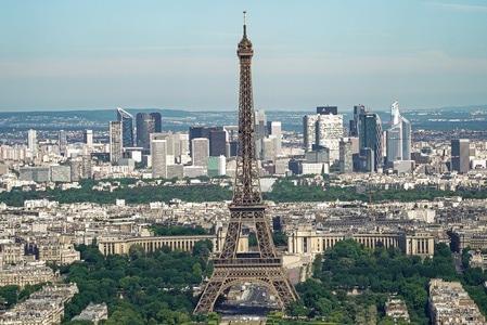 建筑物-巴黎铁塔-巴黎-埃菲尔铁塔-建筑 图片素材