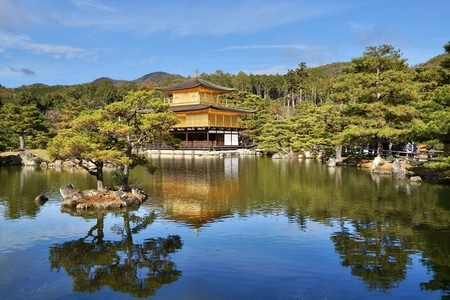 旅游-看你的城市-人文-日本金阁寺-京都金阁寺 图片素材