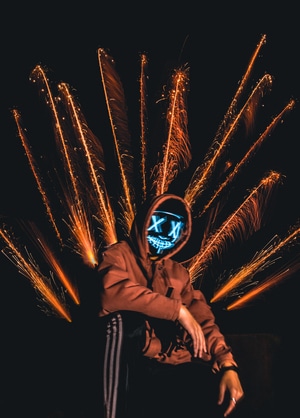 疫情防控中的新年-你好2020-元宵-年味-打卡 图片素材