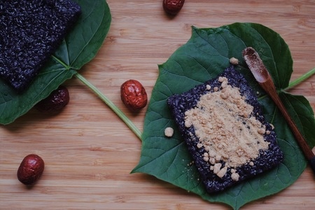 原创-静物-食物-记录-乌饭 图片素材