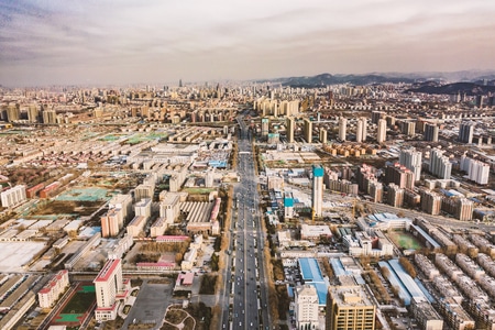 看你的城市-济南-天空之城-城市风光-城市 图片素材