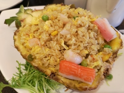 美食-珞寂朵-虾饺-菠萝炒饭-烧腊 图片素材