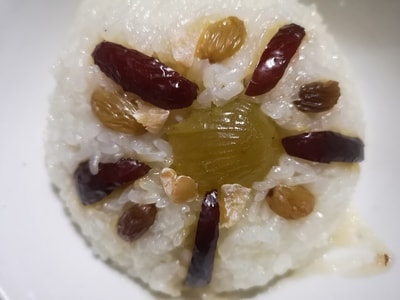 八宝饭-血糯米-珞寂朵-血糯米-食物 图片素材