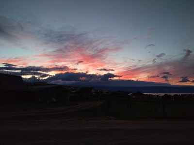 落日-夕阳-珞寂朵-霞光-晚霞 图片素材
