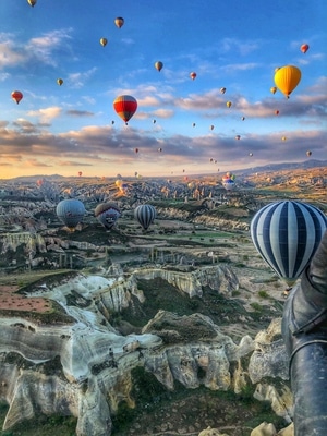 旅拍-风景-热气球-风光-风景 图片素材