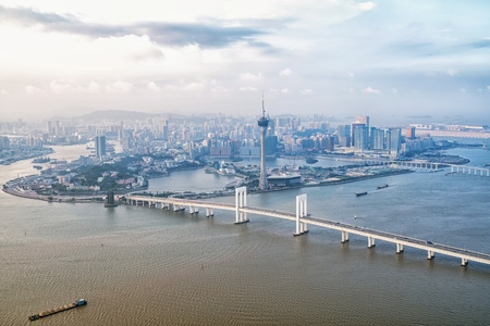 城市-建筑-索尼-爬楼-珠海 图片素材