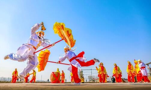 秧歌-民俗-节日-鼓子秧歌-秧歌 图片素材