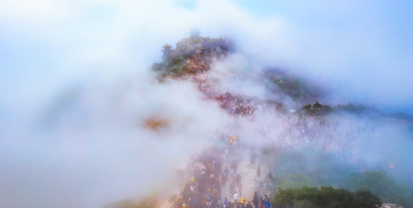 泰山-雾-风光-旅游-泰山 图片素材