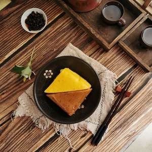 手机静物摄影-发糕-传统美食-健康养生-美食 图片素材
