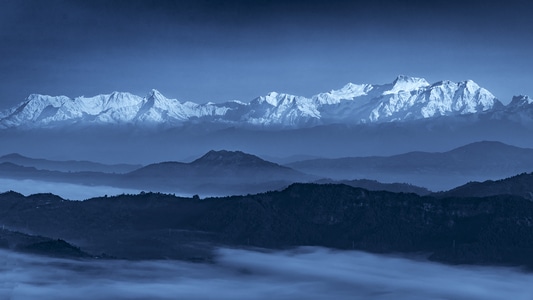 风景-风光-旅拍-雪山-尼泊尔 图片素材