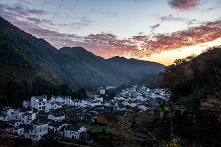 长溪村-江西-婺源-风光-旅拍 图片素材