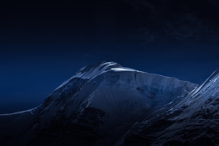 亚丁-雪山-你好2020-亚丁-雪山 图片素材