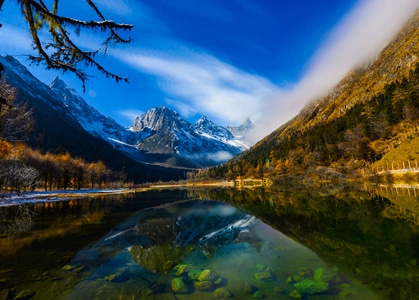 你好秋天-毕棚沟-风景-风光-山 图片素材