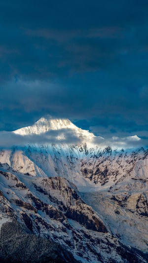 云南-迪庆-梅里雪山-雪山-卡瓦格博 图片素材