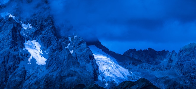 云南-迪庆-德钦-214国道-白马雪山 图片素材