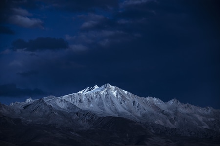 雪山-你好2020-青海湖-雅拉神山-山 图片素材