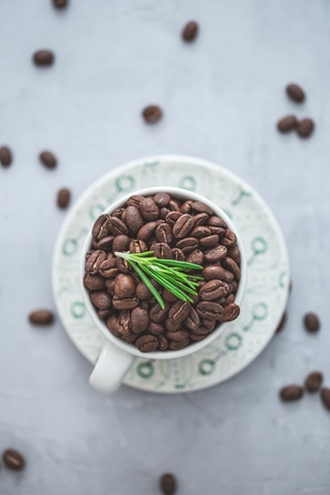 咖啡豆-咖啡-美食-创意-咖啡豆 图片素材