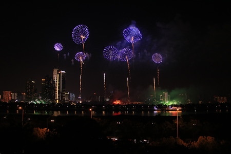烟花-风光-摄影-美好-夜景 图片素材