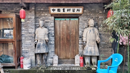城市-西安-旅行-记录-房屋 图片素材