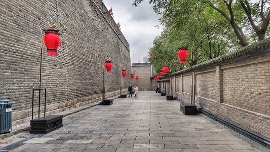 城墙-历史-记录-城市-生活 图片素材