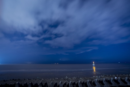 夜色-风光-夜色-风光-海 图片素材