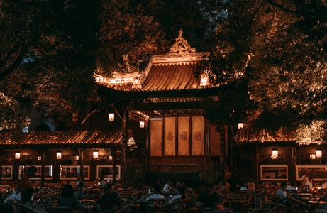 看你的城市-旅行-成都-百姓生活-夜景 图片素材