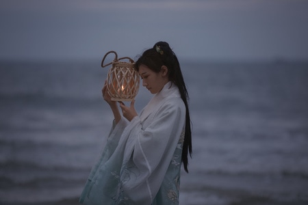 人像-古风-出海-美女-女人 图片素材