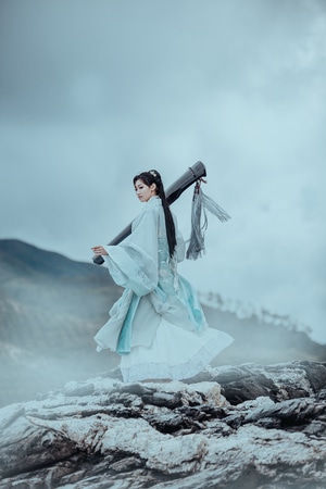 人像-古风-唯美-美女-女人 图片素材