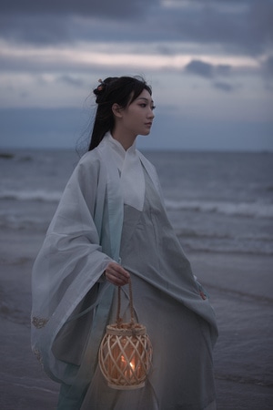 人像-古风-出海-少女-美女 图片素材