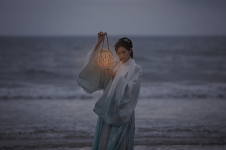 人像-古风-出海-美女-女人 图片素材