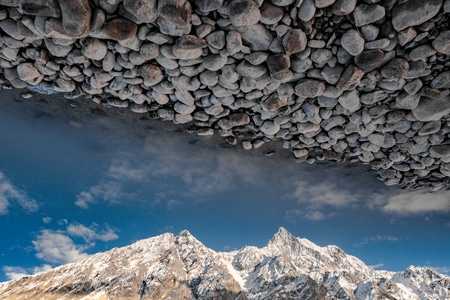 西藏-意境-孤独-色彩-雪山 图片素材