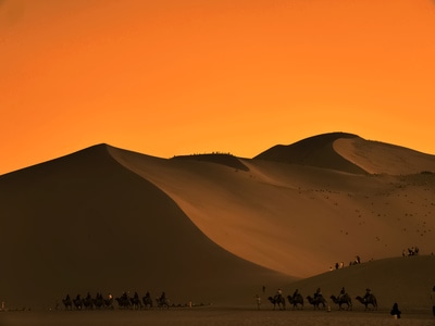 沙漠-风光-旅行-徒步-记录 图片素材
