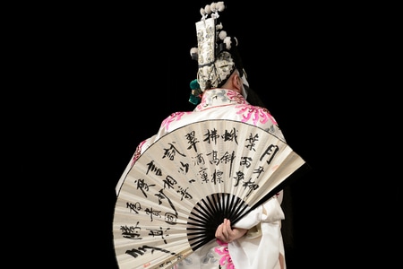 上海-人文纪实-和服-京剧演员-背影 图片素材