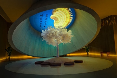 建筑摄影-纪实-地球仪-建筑-大厅 图片素材