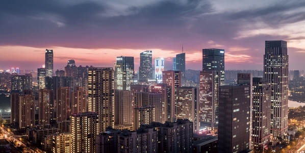 航拍-合肥-城市-城市风光-建筑 图片素材