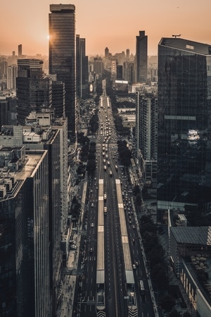 广州-城市-大厦-风景-城市 图片素材