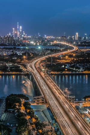 广州-城市风光-建筑-夜景-70周年城市 图片素材