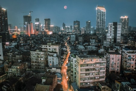 城市风光-爬楼-广州-城市-城市风光 图片素材
