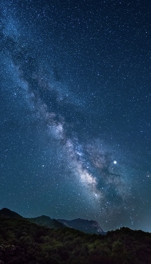 星空-银河-天空-风景-风光 图片素材