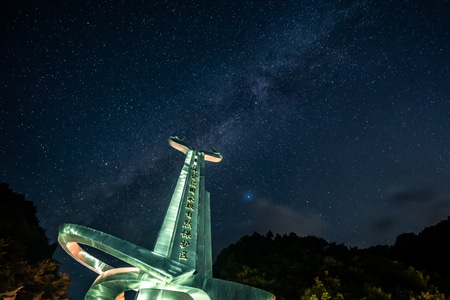 星空-银河-夜景-星空-银河 图片素材