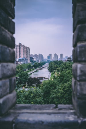 西安-城市-城市-建筑-房屋 图片素材