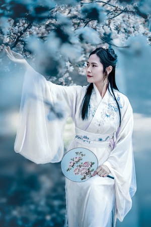 中国风-汉服-你好2020-三月-人像 图片素材