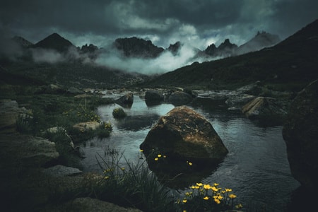 风光-暗黑-莲宝叶则-风光-风景 图片素材