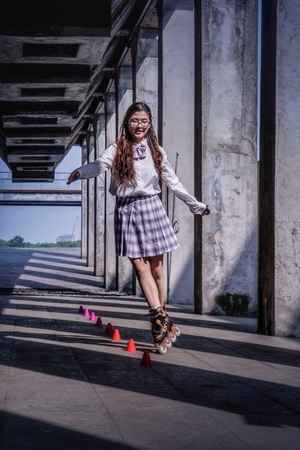 年轻人-活力四射-美女-少女-女性 图片素材